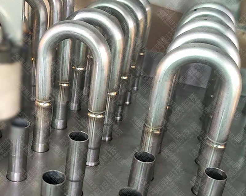 换热器U型管焊装置 U型管焊机应用于浙江省换热器行业项目(图1) 换热器U型管焊装置 U型管焊机应用于浙江省换热器行业项目(图1)