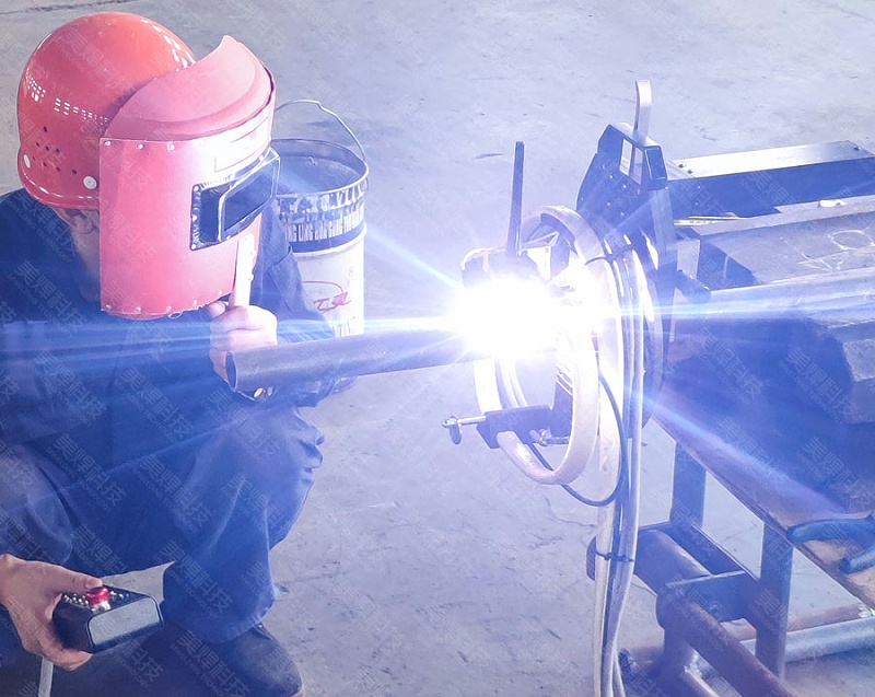 管件自动焊机应用于浙江省换热器行业项目(图1)