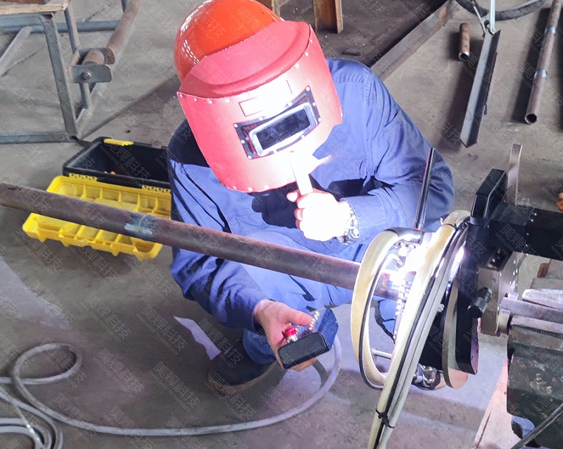 管件自动焊机应用于浙江省换热器行业项目(图2)