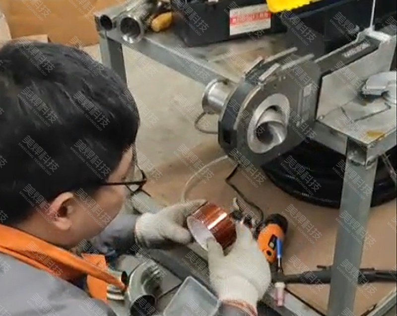 封闭式管管焊接设备应用于苏州食品行业设备项目(图2) 封闭式管管焊接设备应用于苏州食品行业设备项目(图2)