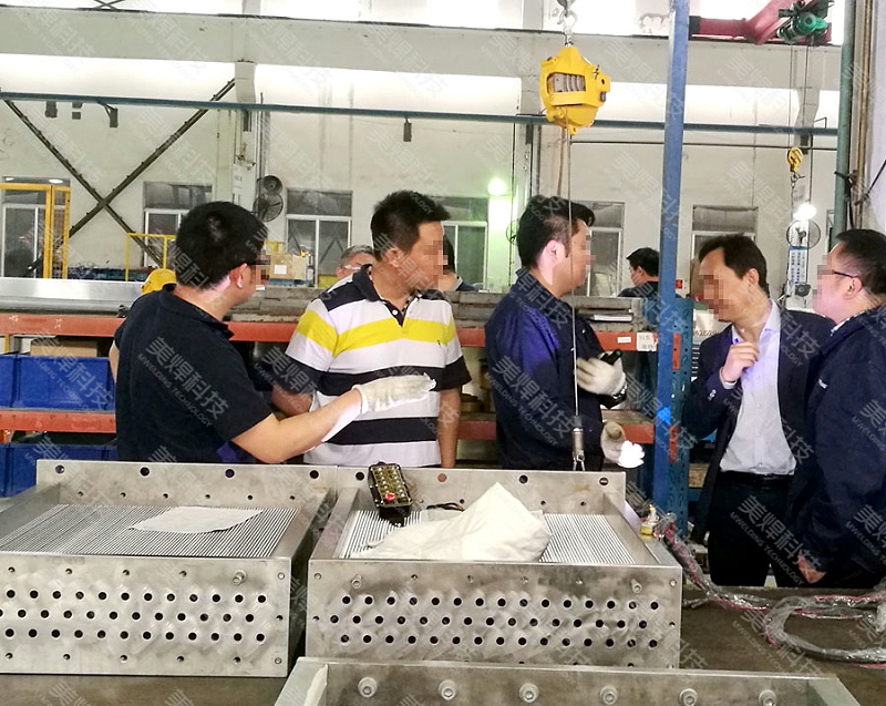 换热器U型管焊机应用于浙江绍兴制冷行业项目(图2)