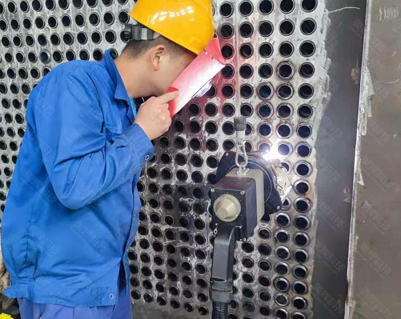 管板自动焊机 管板焊机 应用于江苏石油化工行业项目(图2)