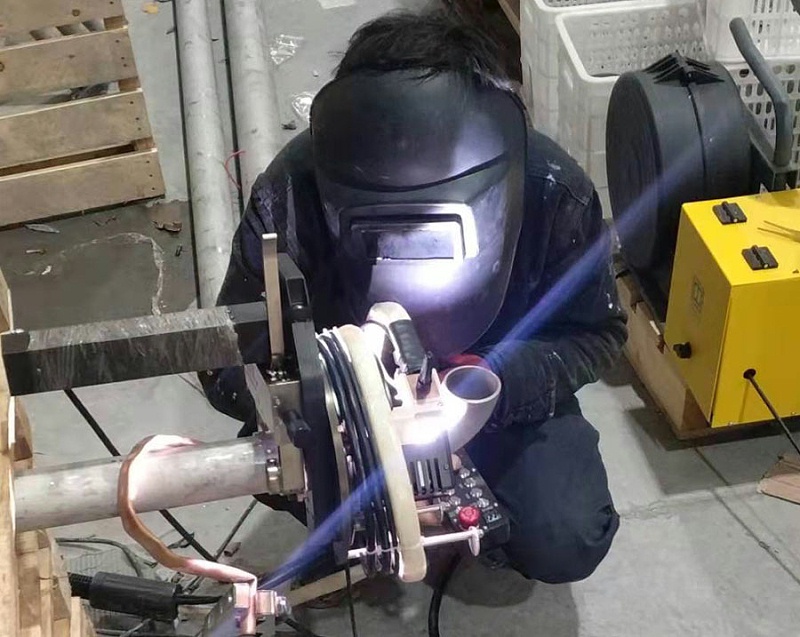 开放式管管焊接设备应用于四川成都石油化工行业项目(图3) 开放式管管焊接设备应用于四川成都石油化工行业项目(图3)