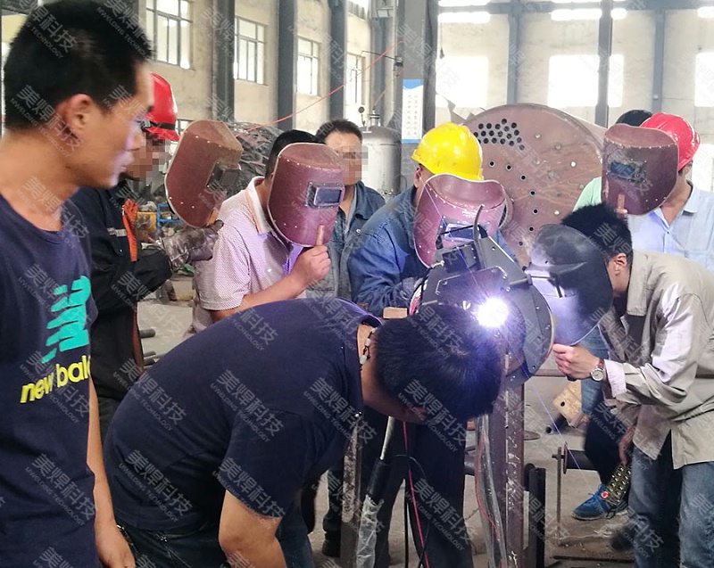 开放式管管焊机 管道自动焊机 应用于浙江锅炉行业项目(图2) 开放式管管焊机 管道自动焊机 应用于浙江锅炉行业项目(图2)