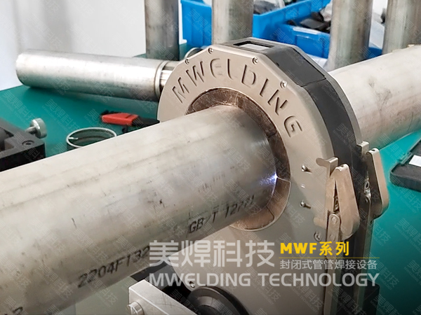 封闭式管管焊机_法兰对三通_自动焊接，这个可以有！(图5)